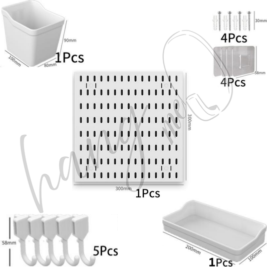 Hang Me™ pegboards set 1 White