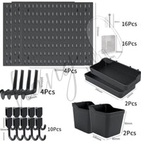 Hang Me™ pegboards set 3 Black
