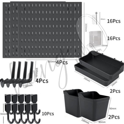 Hang Me™ pegboards set 3 Black