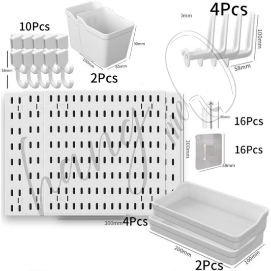 Hang Me™ pegboards set 3 White